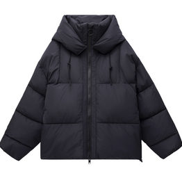 Embassy of Bricks and Logs Embassy of Bricks and Logs, Zonza Puffer, black, L
