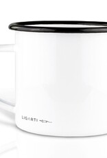 Ligarti, Enamel Mug, bookworm