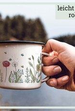 Ligarti, Enamel Mug, flower meadow