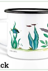 Ligarti, Enamel Mug, underwater world