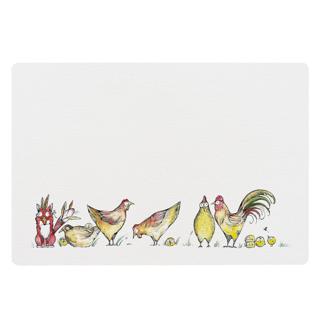 Ligarti, Holzbrettchen, fox in chicken's clothing