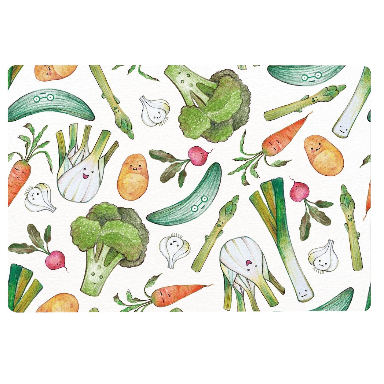 Ligarti, Holzbrettchen, vegetable bed