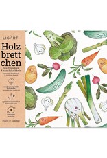 Ligarti, Holzbrettchen, vegetable bed