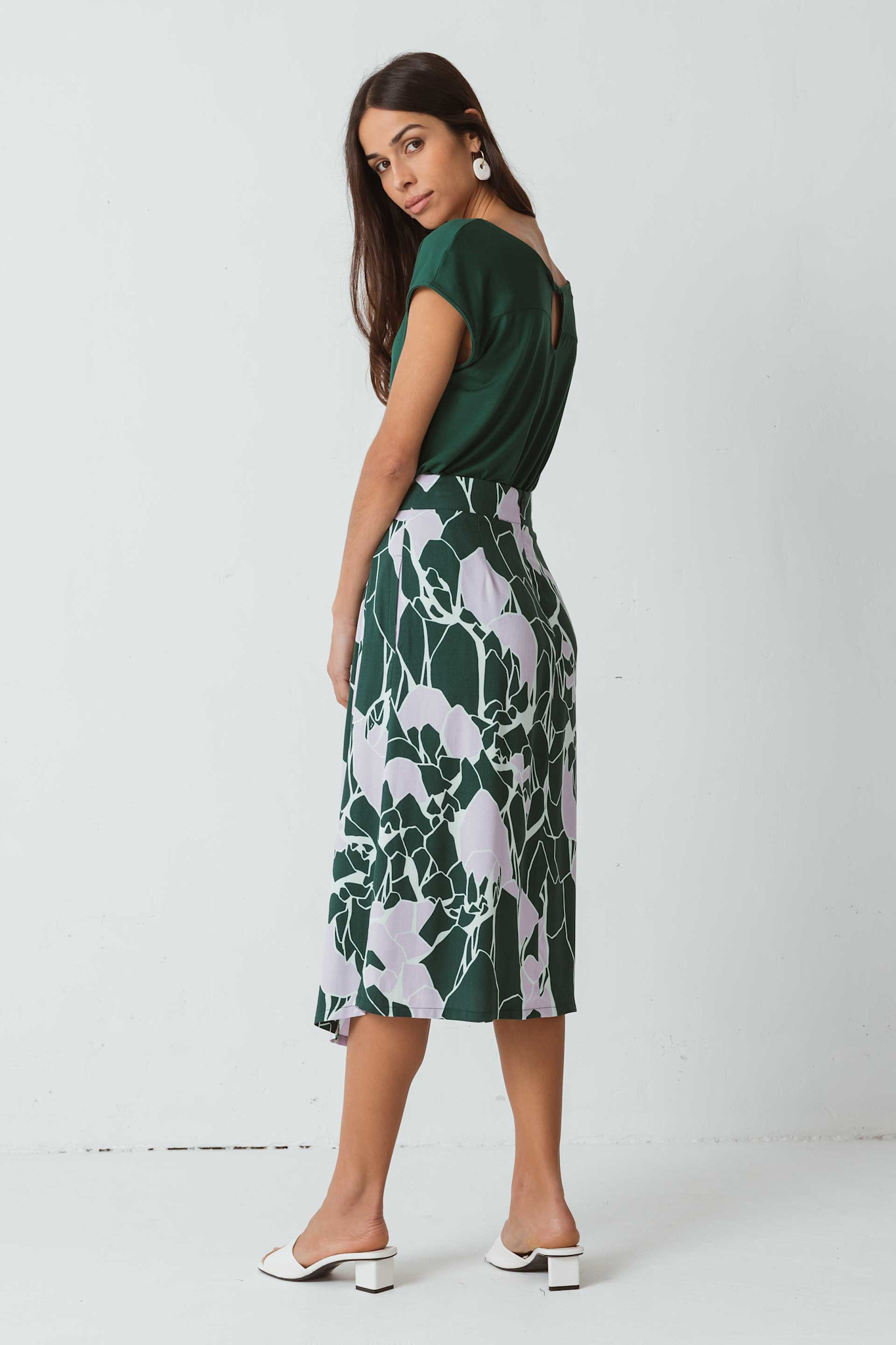 Skunkfunk Skfk, Naitze Skirt, green waterfall, M