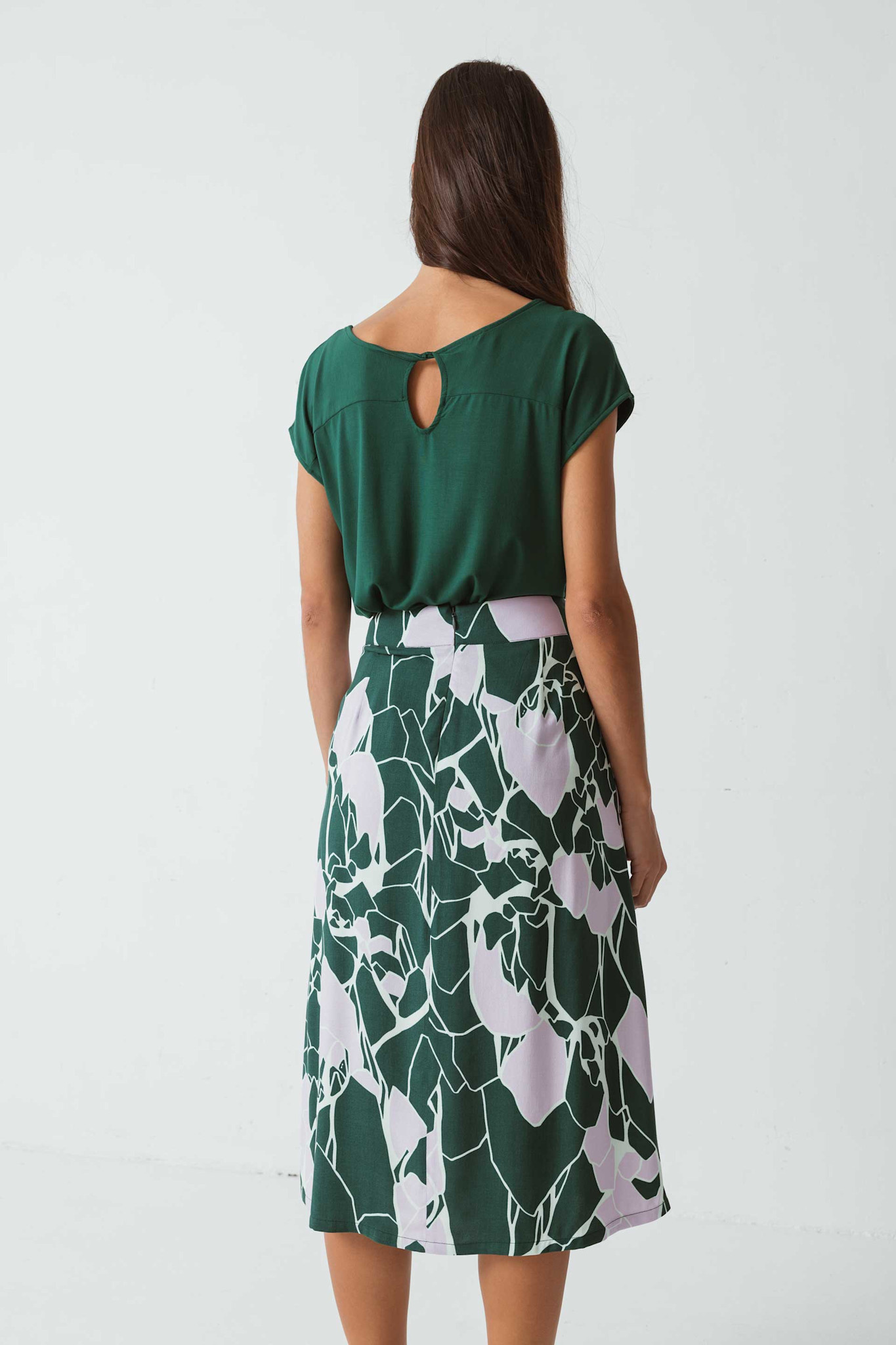 Skunkfunk Skfk, Naitze Skirt, green waterfall, M