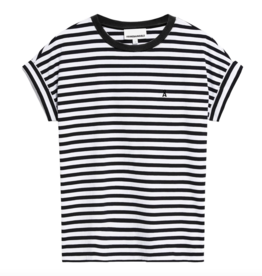 Armedangels Armedangels, Idaara Stripe, white-black, L