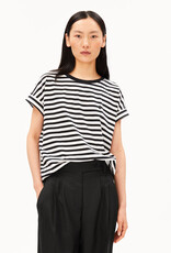 Armedangels Armedangels, Idaara Stripe, white-black, L