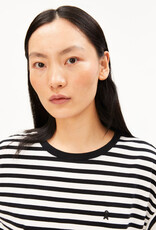 Armedangels Armedangels, Idaara Stripe, white-black, S