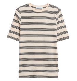Armedangels Armedangels, Jaanisara Fine Stripe, oatmilk-black, XS