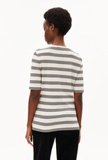 Armedangels Armedangels, Jaanisara Fine Stripe, oatmilk-black, XS