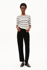 Armedangels Armedangels, Jaanisara Fine Stripe, oatmilk-black, XS