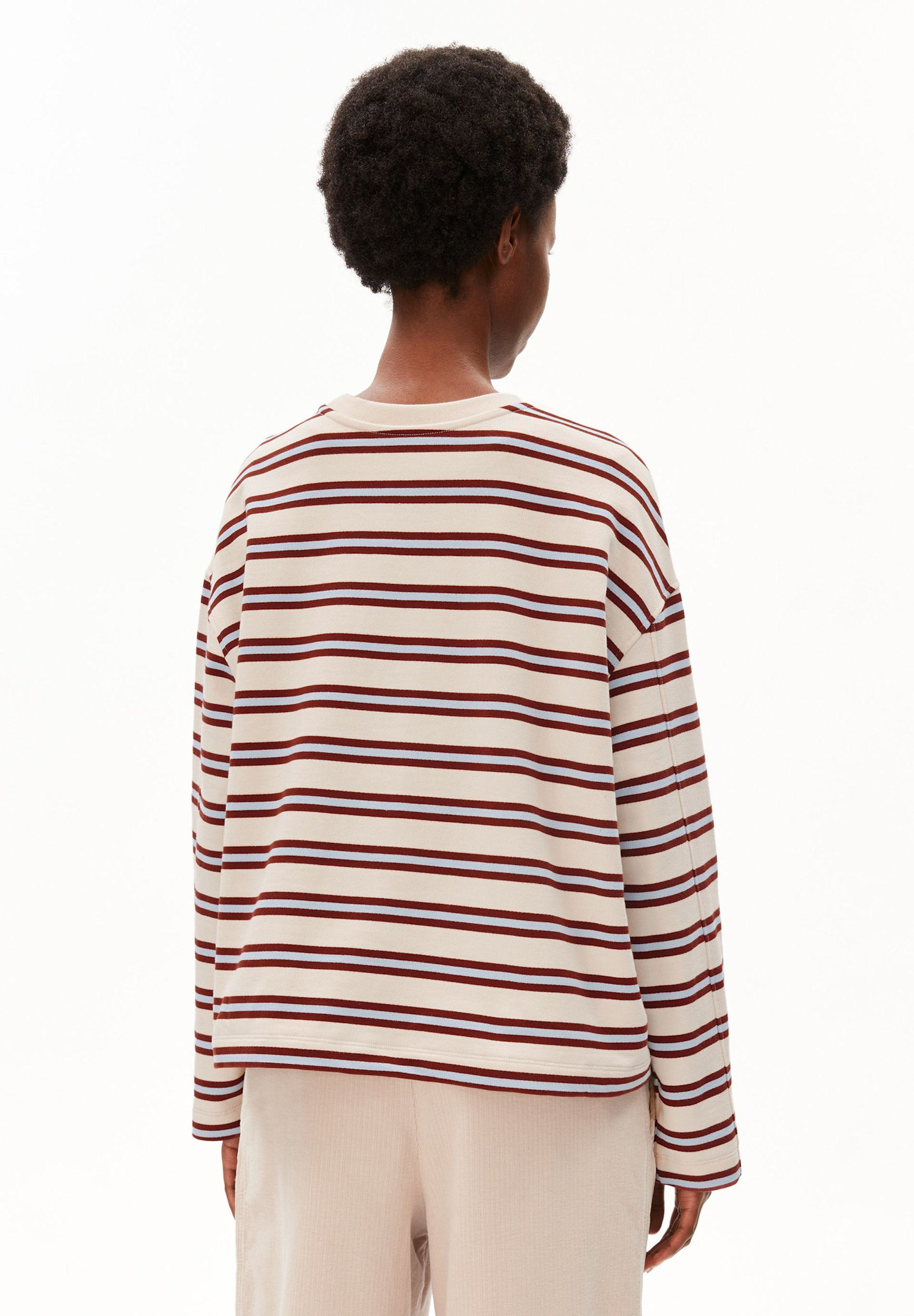 Armedangels Armedangels, Iconic Å Frankaa Bold, undyed-velvet red-soft blue, M