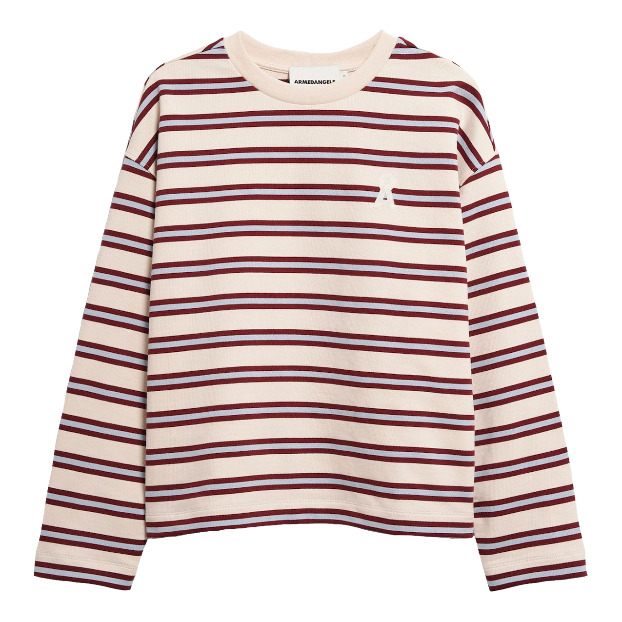 Armedangels Armedangels, Iconic Å Frankaa Bold, undyed-velvet red-soft blue, XS