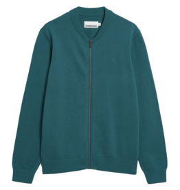 Armedangels Armedangels, Agaamon Knit Jacket, petrol velvet, XL
