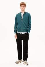 Armedangels Armedangels, Agaamon Knit Jacket, petrol velvet, L