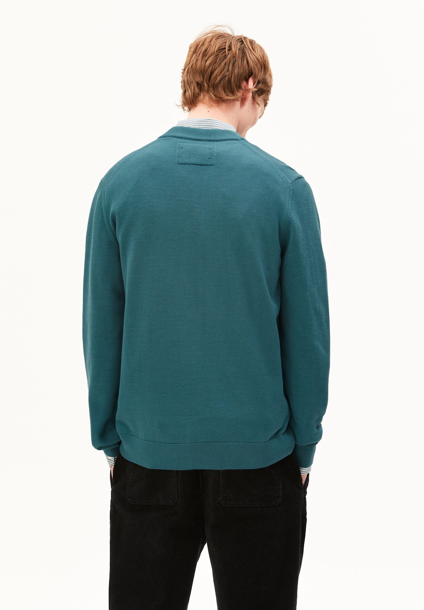 Armedangels Armedangels,. Agaamon Knit Jacket, petrol velvet, M