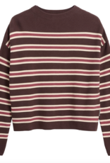 Armedangels Armedangels, Merinaa Striped, claystone-velvet ember, L