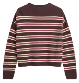 Armedangels Armedangels, Merinaa Striped, claystone-velvet ember, M