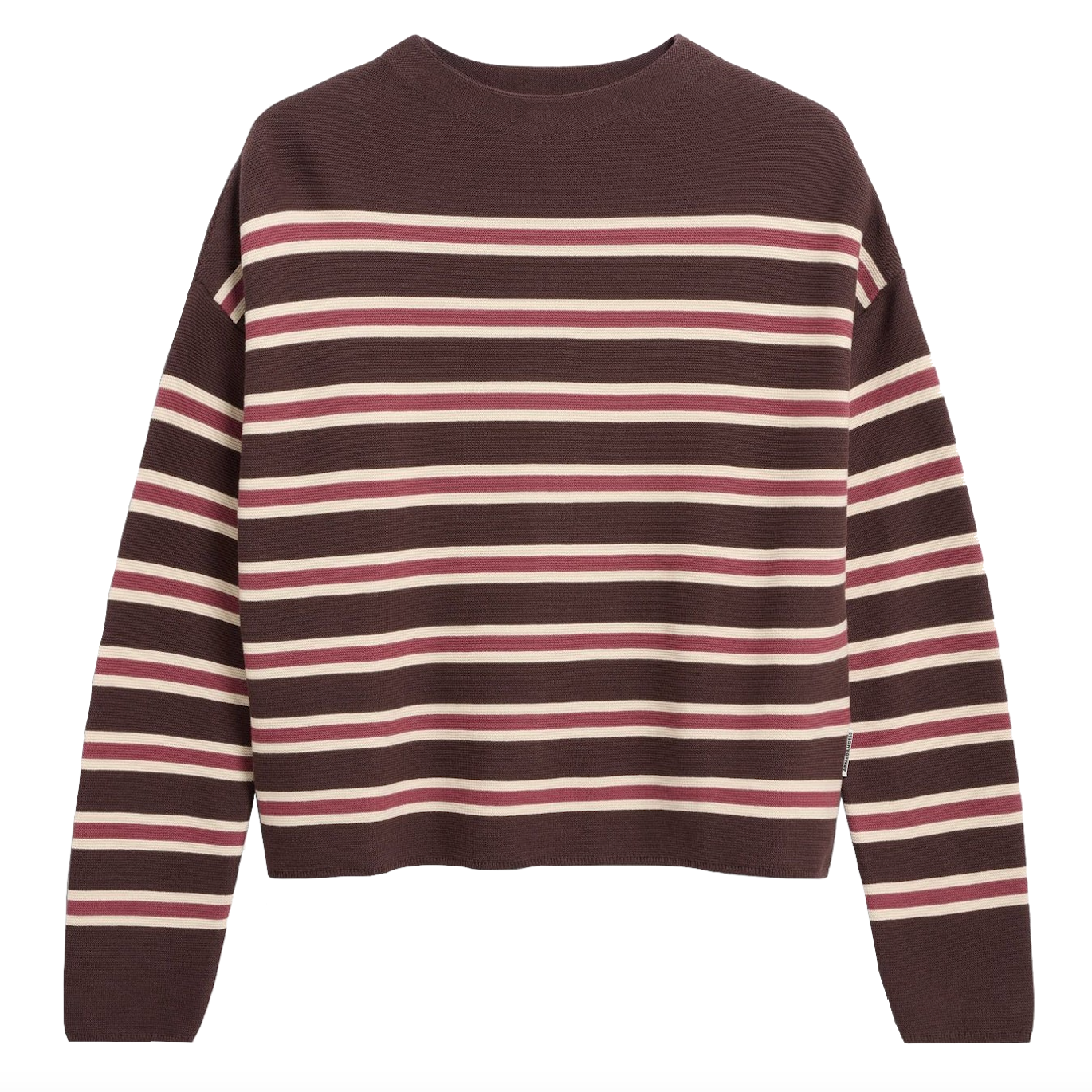 Armedangels Armedangels, Merinaa Striped, claystone-velvet ember, M