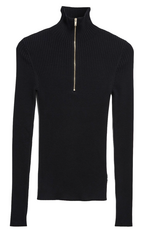 Armedangels Armedangels, Cotton Knit Troyer, black, S
