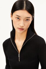 Armedangels Armedangels, Cotton Knit Troyer, black, XS