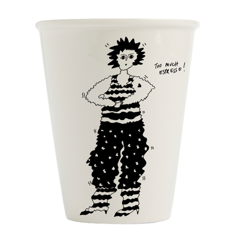 helen b helen b, Becher, too much espresso