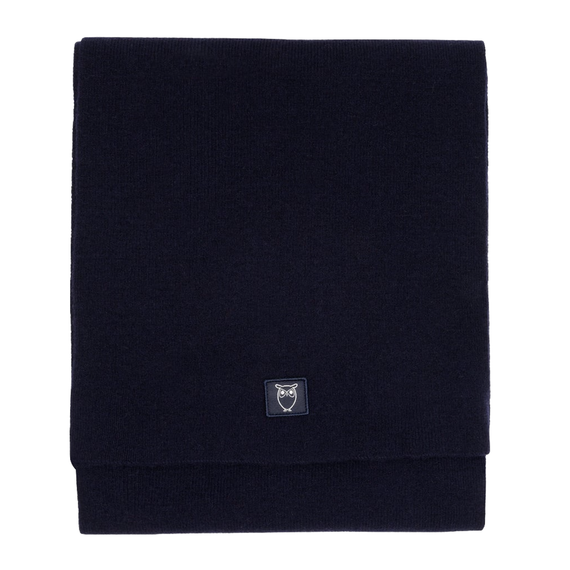 KnowledgeCotton Apparel KnowledgeCotton, Lambswool Scarf, total eclipse