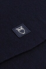 KnowledgeCotton Apparel KnowledgeCotton, Lambswool Scarf, total eclipse