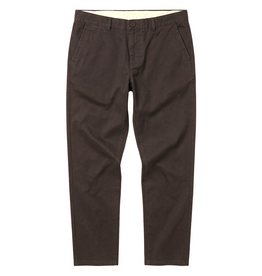 KnowledgeCotton Apparel KnowledgeCotton, Chuck Regular Flannel Pants, chocolate, 33/34