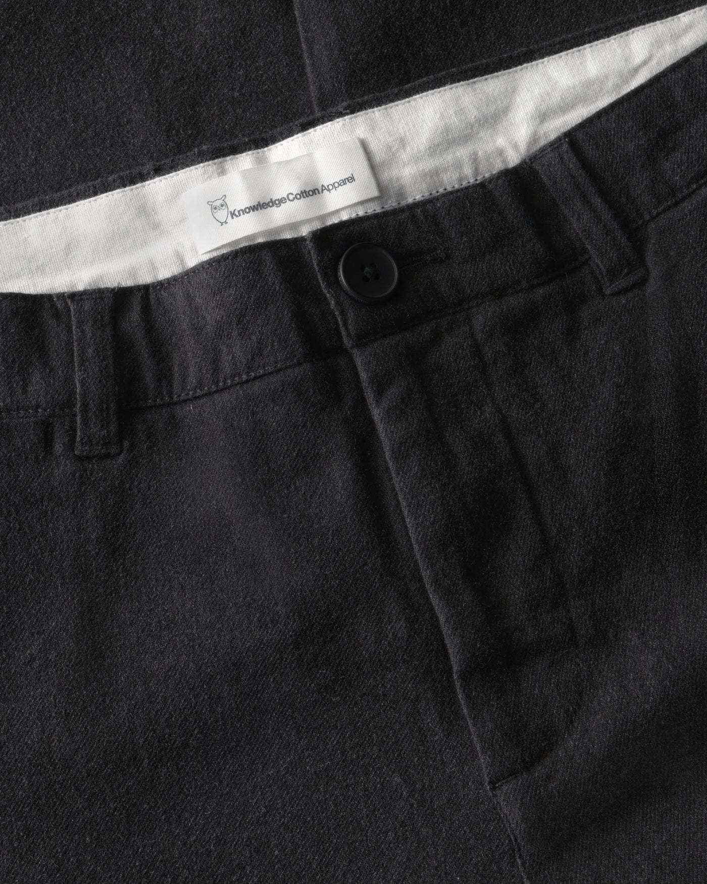 KnowledgeCotton Apparel KnowledgeCotton, Chuck Regular Flannel Pants, chocolate, 32/34