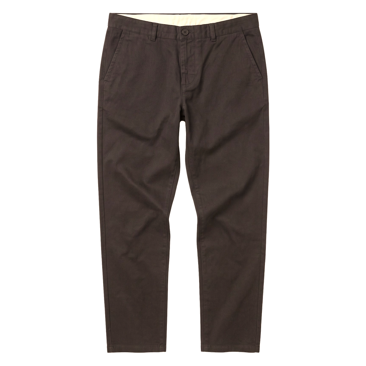 KnowledgeCotton Apparel KnowledgeCotton, Chuck Regular Flannel Pants, chocolate, 32/32