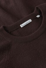 KnowledgeCotton Apparel KnowledgeCotton, O-Neck Merino Wool, chocolate, XL