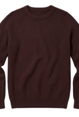KnowledgeCotton Apparel KnowledgeCotton, O-Neck Merino Wool, chocolate, M