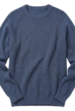 KnowledgeCotton Apparel KnowledgeCotton, O-Neck Merino Wool, vintage indigo, L