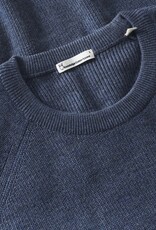 KnowledgeCotton Apparel KnowledgeCotton, O-Neck Merino Wool, vintage indigo, L