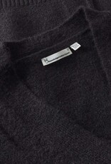 KnowledgeCotton Apparel KnowledgeCotton, Soufflé Yarn Cardigan, black jet, L
