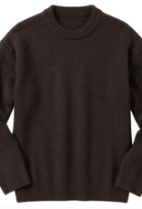 KnowledgeCotton Apparel KnowledgeCotton, Soufflé Yarn Sweater, chocolate, L