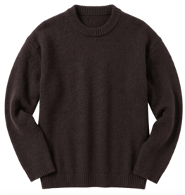 KnowledgeCotton Apparel KnowledgeCotton, Soufflé Yarn Sweater, chocolate, L