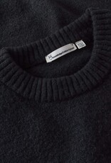 KnowledgeCotton Apparel KnowledgeCotton, Soufflé Yarn Sweater, black jet, L
