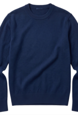 KnowledgeCotton Apparel KnowledgeCotton, Merino Crew Neck, total eclipse, S