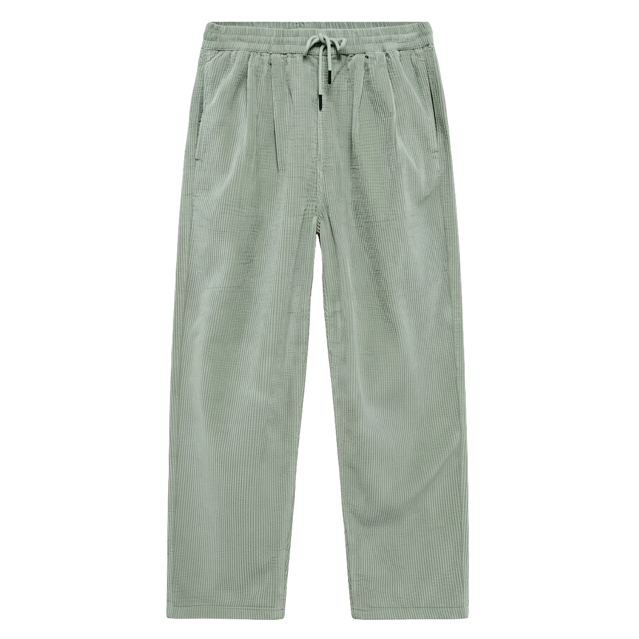 KnowledgeCotton Apparel KnowledgeCotton, Hazy Relaxed Cord Pants, lily pad, XS