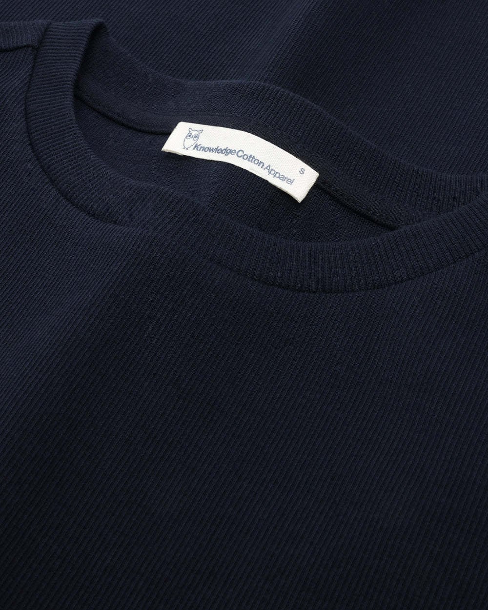 KnowledgeCotton Apparel KnowledgeCotton, Rib T-Shirt, night sky, M