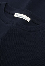 KnowledgeCotton Apparel KnowledgeCotton, Rib T-Shirt, night sky, XS
