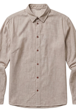 KnowledgeCotton Apparel KnowledgeCotton, Dune Reg Flannel, demitasse, L