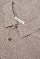 KnowledgeCotton Apparel KnowledgeCotton, Dune Reg Flannel, demitasse, L