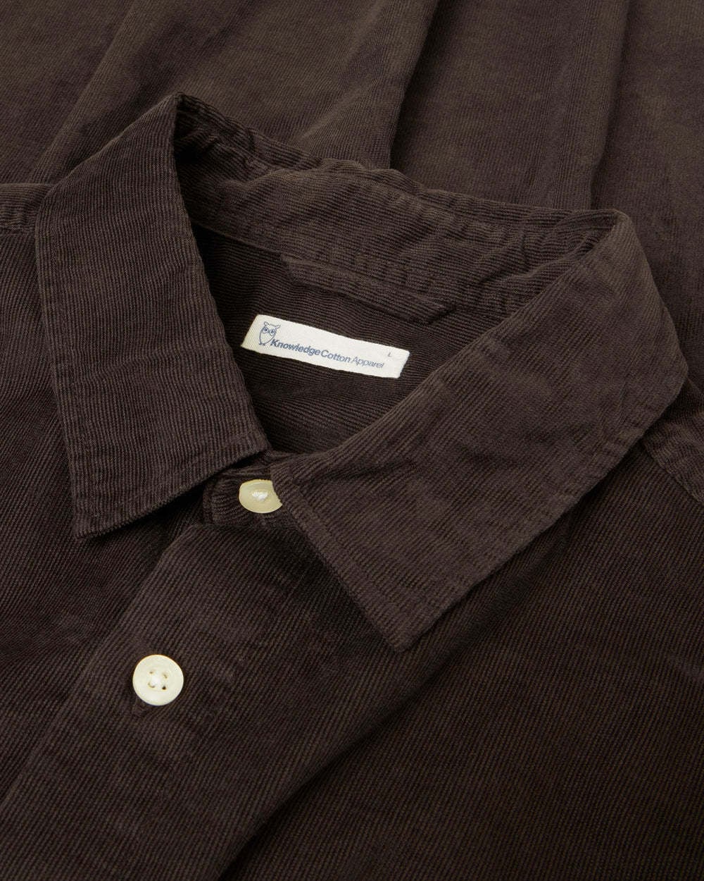 KnowledgeCotton Apparel KnowledgeCotton, Dune Corduroy, chocolate, S