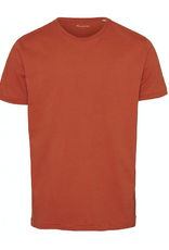 KnowledgeCotton Apparel KnowledgeCotton, Alder Tee, rust melange, XL