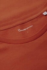 KnowledgeCotton Apparel KnowledgeCotton, Alder Tee, rust melange, XL