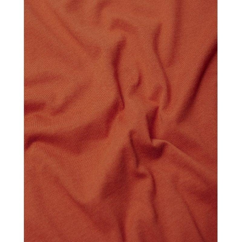 KnowledgeCotton Apparel KnowledgeCotton, Alder Tee, rust melange, XL