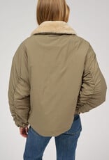 Embassy of Bricks and Logs Embassy of Bricks and Logs, Camden Bomber, faded olive, L